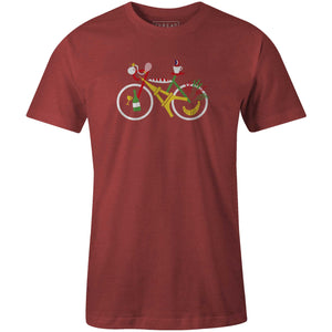 Men's T-shirt - French Bike