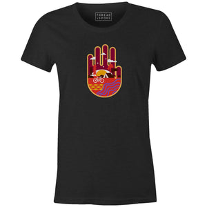 Hamsa Amulet Women'sTHREAD+SPOKE - THREAD+SPOKE | MTB APPAREL | ROAD BIKING T-SHIRTS | BICYCLE T SHIRTS |