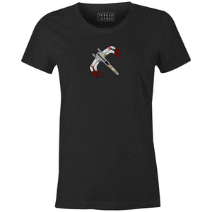 X-Bars Women'sThread+Spoke - THREAD+SPOKE | MTB APPAREL | ROAD BIKING T-SHIRTS | BICYCLE T SHIRTS |