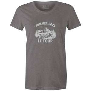 Le Tour Summer Camp Women'sThread+Spoke - THREAD+SPOKE | MTB APPAREL | ROAD BIKING T-SHIRTS | BICYCLE T SHIRTS |