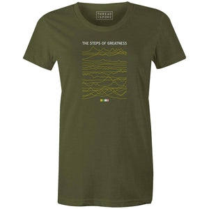 Women's T-shirt - The Steps of Greatness