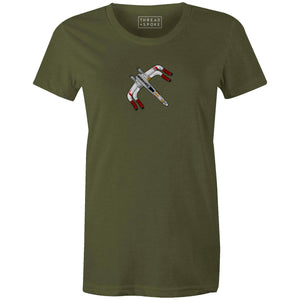 X-Bars Women'sThread+Spoke - THREAD+SPOKE | MTB APPAREL | ROAD BIKING T-SHIRTS | BICYCLE T SHIRTS |