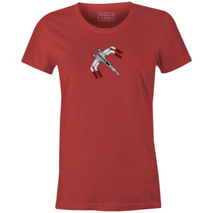 X-Bars Women'sThread+Spoke - THREAD+SPOKE | MTB APPAREL | ROAD BIKING T-SHIRTS | BICYCLE T SHIRTS |