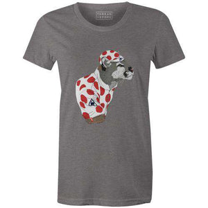 iBike Mountain Lion Women'sBICI - THREAD+SPOKE | MTB APPAREL | ROAD BIKING T-SHIRTS | BICYCLE T SHIRTS |