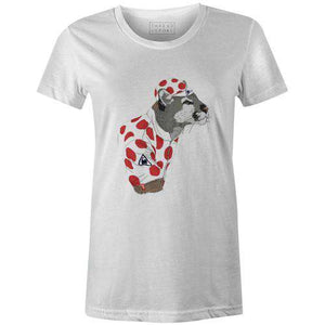 iBike Mountain Lion Women'sBICI - THREAD+SPOKE | MTB APPAREL | ROAD BIKING T-SHIRTS | BICYCLE T SHIRTS |