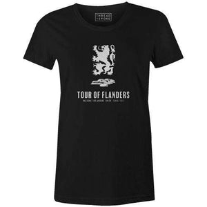 Flanders Finest Women'sBICI - THREAD+SPOKE | MTB APPAREL | ROAD BIKING T-SHIRTS | BICYCLE T SHIRTS |