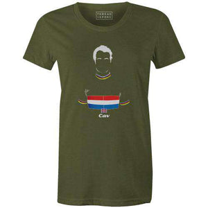 Cav Women'sBICI - THREAD+SPOKE | MTB APPAREL | ROAD BIKING T-SHIRTS | BICYCLE T SHIRTS |