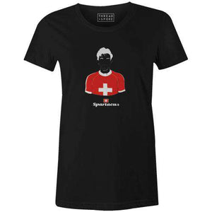 Legend of Spartacus Women'sBICI - THREAD+SPOKE | MTB APPAREL | ROAD BIKING T-SHIRTS | BICYCLE T SHIRTS |