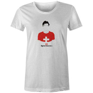 Legend of Spartacus Women'sBICI - THREAD+SPOKE | MTB APPAREL | ROAD BIKING T-SHIRTS | BICYCLE T SHIRTS |