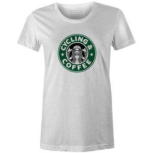 Coffee & Cycling Women'sBoggs Nicolas - THREAD+SPOKE | MTB APPAREL | ROAD BIKING T-SHIRTS | BICYCLE T SHIRTS |