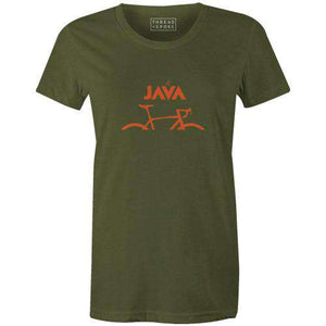 Java Women'sEsskay - THREAD+SPOKE | MTB APPAREL | ROAD BIKING T-SHIRTS | BICYCLE T SHIRTS |