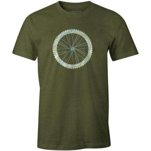 Topographical TireJordon Mazziotti - THREAD+SPOKE | MTB APPAREL | ROAD BIKING T-SHIRTS | BICYCLE T SHIRTS |