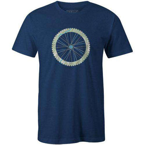 Topographical TireJordon Mazziotti - THREAD+SPOKE | MTB APPAREL | ROAD BIKING T-SHIRTS | BICYCLE T SHIRTS |