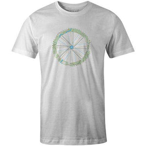 Topographical TireJordon Mazziotti - THREAD+SPOKE | MTB APPAREL | ROAD BIKING T-SHIRTS | BICYCLE T SHIRTS |