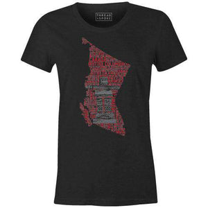 Whistler Canada Women'sJordon Mazziotti - THREAD+SPOKE | MTB APPAREL | ROAD BIKING T-SHIRTS | BICYCLE T SHIRTS |