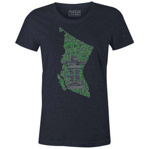 Whistler Canada Women'sJordon Mazziotti - THREAD+SPOKE | MTB APPAREL | ROAD BIKING T-SHIRTS | BICYCLE T SHIRTS |
