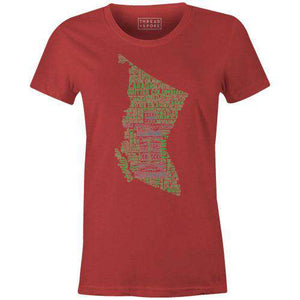 Whistler Canada Women'sJordon Mazziotti - THREAD+SPOKE | MTB APPAREL | ROAD BIKING T-SHIRTS | BICYCLE T SHIRTS |