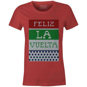 Feliz La Vuelta Women'sJordon Mazziotti - THREAD+SPOKE | MTB APPAREL | ROAD BIKING T-SHIRTS | BICYCLE T SHIRTS |