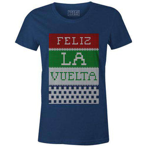 Feliz La Vuelta Women'sJordon Mazziotti - THREAD+SPOKE | MTB APPAREL | ROAD BIKING T-SHIRTS | BICYCLE T SHIRTS |