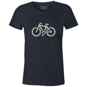 Topographical Bike Women'sJordon Mazziotti - THREAD+SPOKE | MTB APPAREL | ROAD BIKING T-SHIRTS | BICYCLE T SHIRTS |