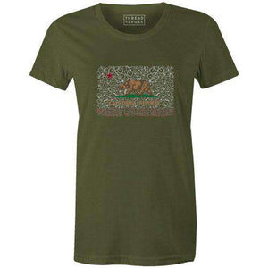 Bikes of Californa Women'sJordon Mazziotti - THREAD+SPOKE | MTB APPAREL | ROAD BIKING T-SHIRTS | BICYCLE T SHIRTS |