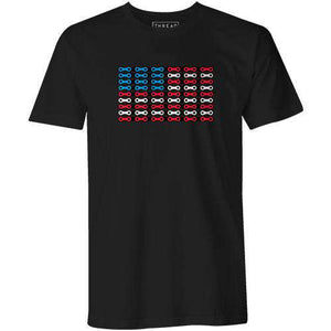Ride, White & BlueJeremy Reiss - THREAD+SPOKE | MTB APPAREL | ROAD BIKING T-SHIRTS | BICYCLE T SHIRTS |