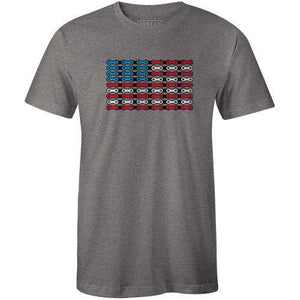 Ride, White & BlueJeremy Reiss - THREAD+SPOKE | MTB APPAREL | ROAD BIKING T-SHIRTS | BICYCLE T SHIRTS |