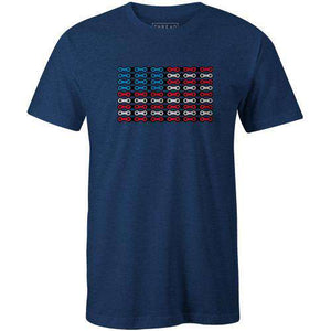 Ride, White & BlueJeremy Reiss - THREAD+SPOKE | MTB APPAREL | ROAD BIKING T-SHIRTS | BICYCLE T SHIRTS |