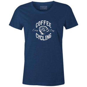 Coffee Every Day Women'sKimball Henneman - THREAD+SPOKE | MTB APPAREL | ROAD BIKING T-SHIRTS | BICYCLE T SHIRTS |