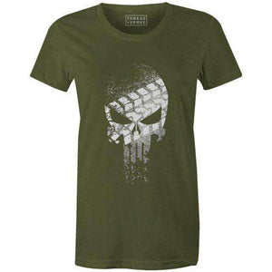 Punish The Mountain Women'sKimball Henneman - THREAD+SPOKE | MTB APPAREL | ROAD BIKING T-SHIRTS | BICYCLE T SHIRTS |
