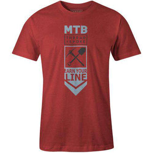 Earn Your LineThread+Spoke - THREAD+SPOKE | MTB APPAREL | ROAD BIKING T-SHIRTS | BICYCLE T SHIRTS |