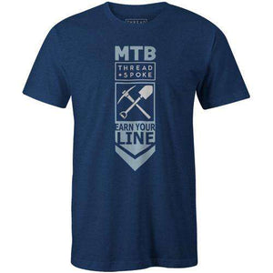 Earn Your LineThread+Spoke - THREAD+SPOKE | MTB APPAREL | ROAD BIKING T-SHIRTS | BICYCLE T SHIRTS |