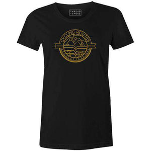 Cycling Routes Women'sYanmos - THREAD+SPOKE | MTB APPAREL | ROAD BIKING T-SHIRTS | BICYCLE T SHIRTS |