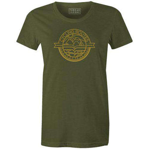 Cycling Routes Women'sYanmos - THREAD+SPOKE | MTB APPAREL | ROAD BIKING T-SHIRTS | BICYCLE T SHIRTS |