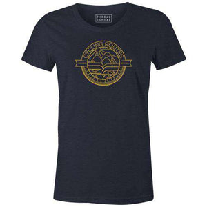Cycling Routes Women'sYanmos - THREAD+SPOKE | MTB APPAREL | ROAD BIKING T-SHIRTS | BICYCLE T SHIRTS |