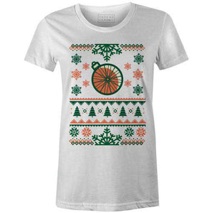 Tire Ornament Women'sMackenzie McKinney - THREAD+SPOKE | MTB APPAREL | ROAD BIKING T-SHIRTS | BICYCLE T SHIRTS |