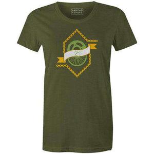 Twenty-One Stages Women'sMackenzie McKinney - THREAD+SPOKE | MTB APPAREL | ROAD BIKING T-SHIRTS | BICYCLE T SHIRTS |