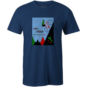 Giro D'Italia ClimberPoster Bob - THREAD+SPOKE | MTB APPAREL | ROAD BIKING T-SHIRTS | BICYCLE T SHIRTS |