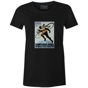 Cyclocross Poster Women'sPoster Bob - THREAD+SPOKE | MTB APPAREL | ROAD BIKING T-SHIRTS | BICYCLE T SHIRTS |