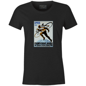 Cyclocross Poster Women'sPoster Bob - THREAD+SPOKE | MTB APPAREL | ROAD BIKING T-SHIRTS | BICYCLE T SHIRTS |