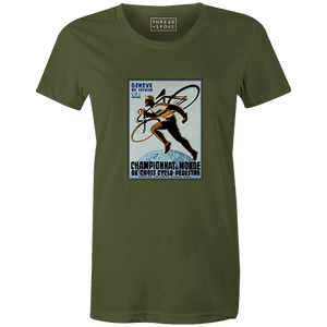 Cyclocross Poster Women'sPoster Bob - THREAD+SPOKE | MTB APPAREL | ROAD BIKING T-SHIRTS | BICYCLE T SHIRTS |