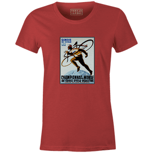 Cyclocross Poster Women'sPoster Bob - THREAD+SPOKE | MTB APPAREL | ROAD BIKING T-SHIRTS | BICYCLE T SHIRTS |