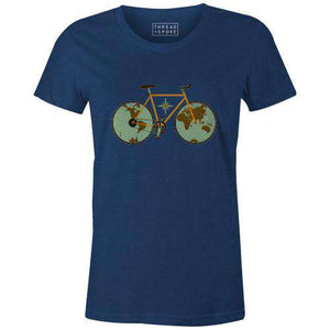 Globe Rider Women'sPoster Bob - THREAD+SPOKE | MTB APPAREL | ROAD BIKING T-SHIRTS | BICYCLE T SHIRTS |