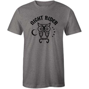 Night RiderReigedesign - THREAD+SPOKE | MTB APPAREL | ROAD BIKING T-SHIRTS | BICYCLE T SHIRTS |