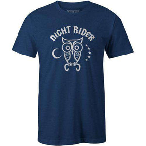 Night RiderReigedesign - THREAD+SPOKE | MTB APPAREL | ROAD BIKING T-SHIRTS | BICYCLE T SHIRTS |