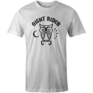 Night RiderReigedesign - THREAD+SPOKE | MTB APPAREL | ROAD BIKING T-SHIRTS | BICYCLE T SHIRTS |
