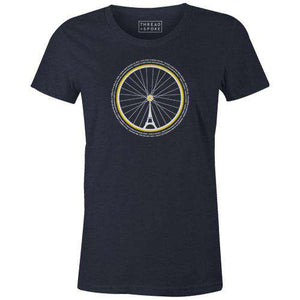 Tour Locations Women'sReigedesign - THREAD+SPOKE | MTB APPAREL | ROAD BIKING T-SHIRTS | BICYCLE T SHIRTS |