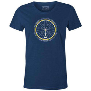 Tour Locations Women'sReigedesign - THREAD+SPOKE | MTB APPAREL | ROAD BIKING T-SHIRTS | BICYCLE T SHIRTS |