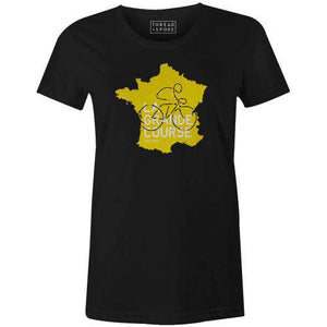 La Grande Course Women'sReigedesign - THREAD+SPOKE | MTB APPAREL | ROAD BIKING T-SHIRTS | BICYCLE T SHIRTS |