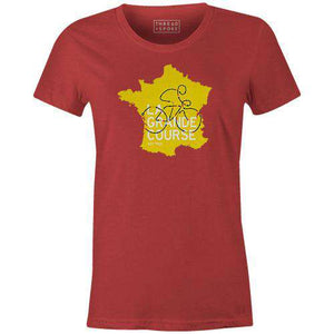 La Grande Course Women'sReigedesign - THREAD+SPOKE | MTB APPAREL | ROAD BIKING T-SHIRTS | BICYCLE T SHIRTS |